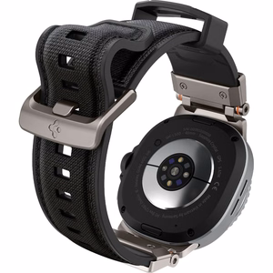 Spigen DuraPro Armor dirželis, skirtas „Samsung Galaxy Watch 40/44/46 mm“ – juodas