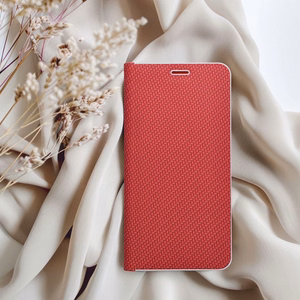 LUNA Book Carbon for IPHONE 17 Pro - raudonas (m)