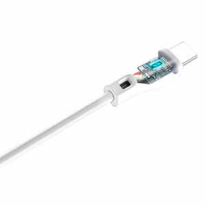 USB laidas Dudao L4T baltas Type-C 200cm