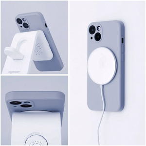 Silicone Mag Cover чехол совместим с MagSafe светло-синий для Samsung A37