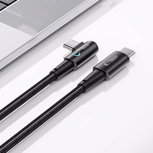 "Tech-Protect UltraBoost L" USB-C / USB-C 60W 6A kabelis 1 m - pilkas
