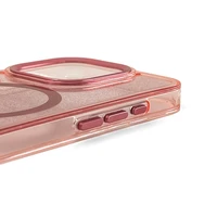 Glitter Case for Samsung Galaxy S26/S26 Pro Compatible with MagSafe - Pink