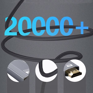 USB-C - HDMI kabelis Wozinsky (WCCH-01) 4K 60Hz 1.8M juodos spalvos