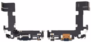 Lanksčioji jungtis skirta iPhone 13 įkrovimo kontaktų, su mikrofonu Green originali (used Grade A)