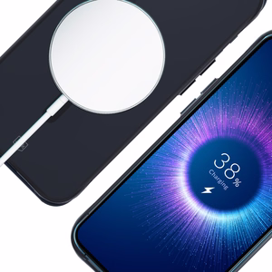 3mk dūminis magnetinis dėklas telefonui su MagSafe iPhone 14 Plus - pusiau skaidrus