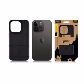 Tactical Infantry Dėklas for Apple iPhone 14 Pro Juodas