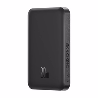 Magnetinis mini maitinimo blokas "Baseus" 5000 mAh, USB-C 20W (juodas)