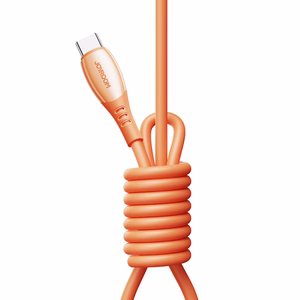 Joyroom S-A59 Vibrant Series 60W USB-C - USB-C Laidas 1.2m - oranžinis