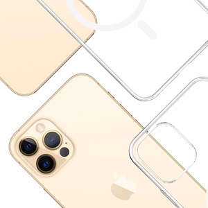 "3mk Armor Magcase" dėklas "iPhone 12 Pro Max" - Skaidrus