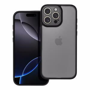 VARIETE dėklas telefonui IPHONE 16 Pro Max juodas
