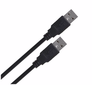 Lanberg CA-USBA-20CU-0010-BK USB laidas 1m 2.0 USB A juodas