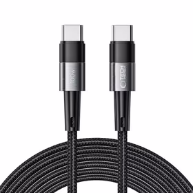 Tech-Protect UltraBoost USB-C / USB-C PD kabelis 100W 5A 3m - pilkas