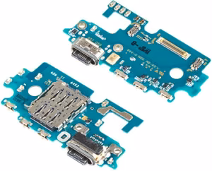 Lanksčioji jungtis Samsung A576 A57 5G su įkrovimo kontaktu, mikrofonu, SIM lizdu originali (service pack)