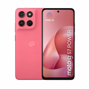 Motorola moto g57 power 17,1 cm (6.72") Dviguba SIM jungtis Android 16.0 5G C tipo USB 12 GB 256 GB 7000 mAh Rožinė