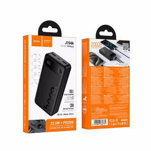Išorinė baterija Power Bank Hoco J154A 22.5W 20000mAh juoda