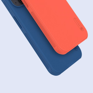 Dėklas Nillkin Super Frosted Shield Pro Apple iPhone 15 Plus mėlynas