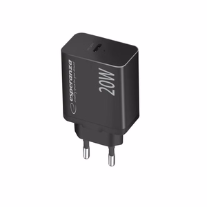 Esperanza EZC104K tinklo įkroviklis 20W juodas