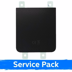 Galinis dangtelis suderinamas su Samsung F741 Z Flip6 / Crafted juodas / (Service Pack)