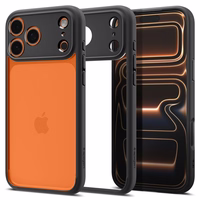 Spigen Ultra Hybrid dėklas telefonui iPhone 17 Pro Max - Matinis juodas