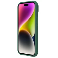 Nillkin CamShield Pro magnetinis dėklas telefonui iPhone 15 Plus su kameros apsauga - žalias