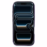 Bling Magsafe violetinis dėklas telefonui iPhone 17 Pro