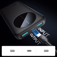 Išorinė baterija Power Bank Joyroom JR-PBF12 10000mAh juoda