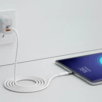 3mk Hyper Cable N-SERIES USB-C / USB-C 1m 20V/3A 60W laidas - baltas