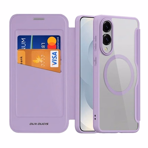 Dėklas Dux Ducis Skin X Pro skirtas Samsung S937 S25 Edge violetinis