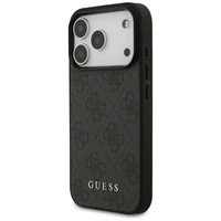 Guess 4G Classic dėklas telefonui iPhone 17 Pro - juodas