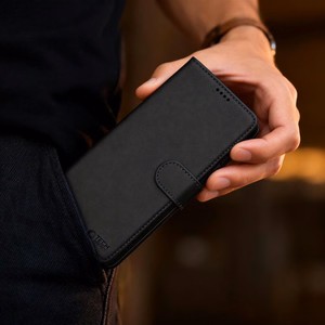 Tech-Protect Wallet MagSafe dėklas skirtas Samsung Galaxy S26 - matinė juoda