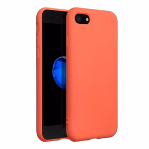 SILICONE dėklas telefonui IPHONE 7, persikinis