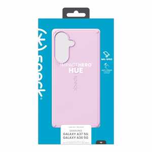 Speck ImpactHero Hue dėklas, skirtas Samsung Galaxy A37 5G / A36 5G / A56 5G, švelniai rožinis