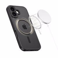 Tech-Protect BasicMag magnetinis dėklas telefonui iPhone 17 - matinė juoda