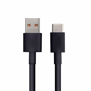 USB A į Type C 3.0 2A kabelis HD2 1 m juodas