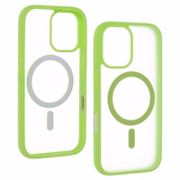 Liavec minkštas dėklas skirtas Iphone 17 žalias