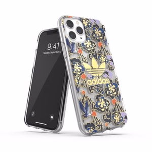Adidas OR Clear Case CNY AOP dėklas iPhone 11 Pro – auksinis