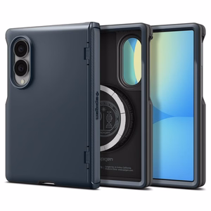 Spigen Slim Armor Pro MagSafe dėklas, skirtas Samsung Galaxy Z Fold8 – tamsiai pilkas