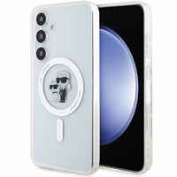 Karl Lagerfeld IML Karl&Choupette MagSafe dėklas Samsung Galaxy S24 - skaidrus
