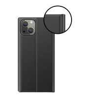 Sleep Case knygos tipo dėklas su išmaniu langu iPhone 13 mini mėlynas