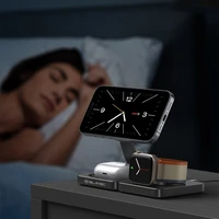 Blavec Induction charger BQI-02 Qi 15W magnetic Magsafe 3 in 1 Apple/Samsung Watch (BQI02-QIMB) black
