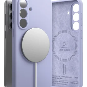 Ringke Silicone MagSafe Case for Samsung Galaxy S26 - Purple