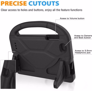 Dėklas Shockproof Kids Samsung X210/X215/X216 Tab A9 Plus 11.0/X230/X235/X236 Tab A11 Plus 11.0 juodas