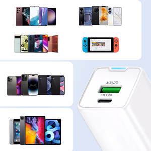 Wozinsky WWC-35W GaN USB-A + USB-C tinklo įkroviklis - baltas