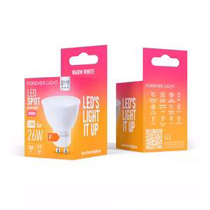 Forever Light LED Bulb GU10 2.9W 260lm 3000K class F