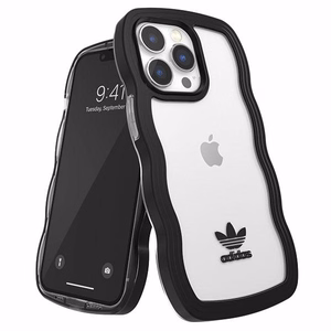 Adidas OR Dėklas telefonui Wavy iPhone 13 Pro /13 6.1" juoda-skaidri/juoda-skaidri 51900