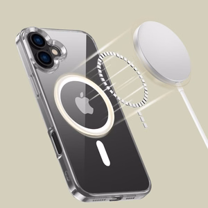 Tech-Protect FlexAir Hybrid Magnetinis dėklas telefonui iPhone 16 Plus - skaidrus