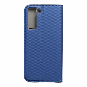 SMART CASE Knyga SAMSUNG S21 FE tamsiai mėlyna