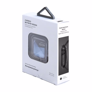 Uniq Valencia dėklas Apple Watch 4 / 5 / 6 / SE 40mm - pilkas