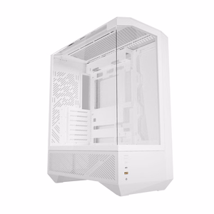 Darkflash DY460 kompiuterio korpusas (baltas) + 4 ARGB ventiliatoriai