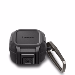 Spigen Lock Fit dėklas Samsung Galaxy Buds 4 / 4 Pro - Matte juodas